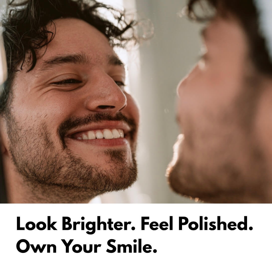 The Booster Gel: Pump. Brush. Whiter Teeth.
